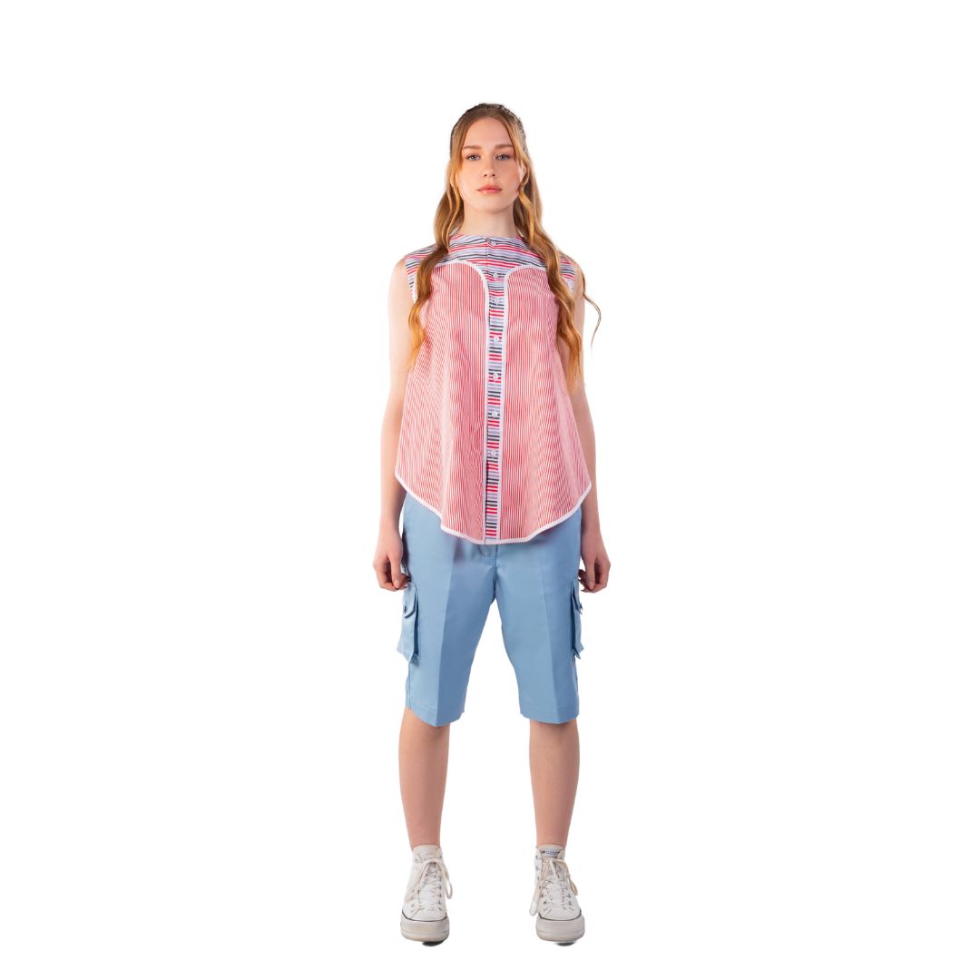 BLOCK STRIPE SHIRT - Janta Kumari