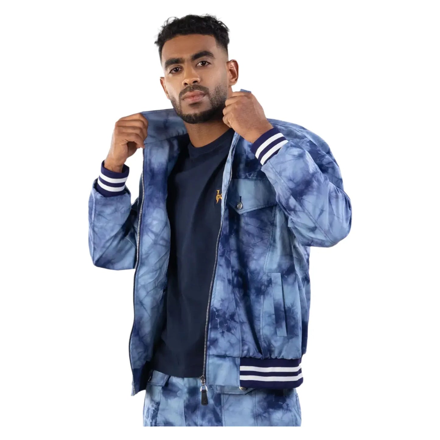 Tie Dye Denim Jacket