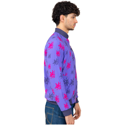 Floral Printed Unisex Bomber Jacket