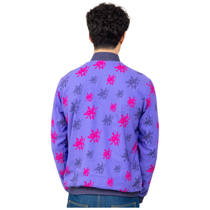 Floral Printed Unisex Bomber Jacket